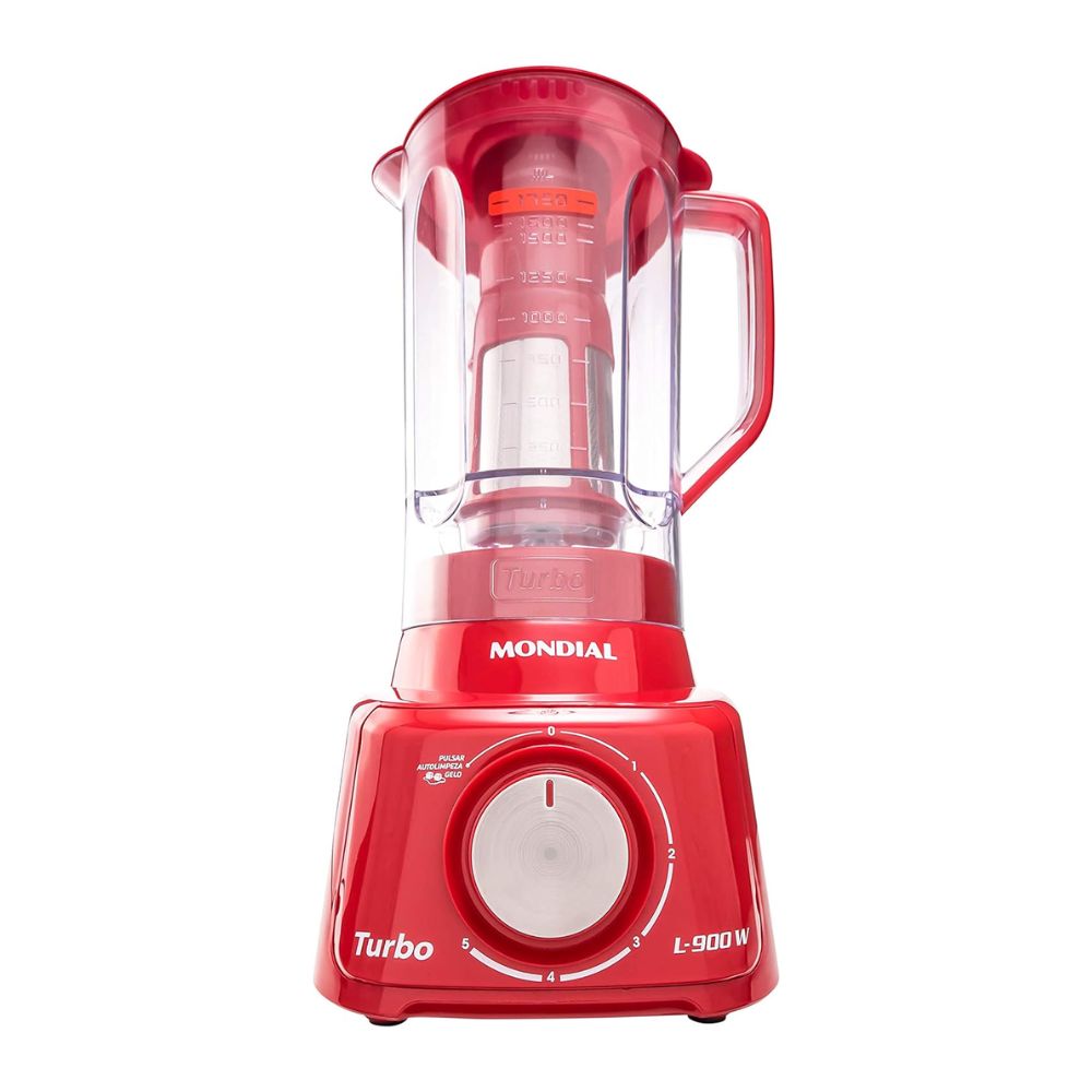 Liquidificador Turbo Full Mondial L-900 FR Vermelho