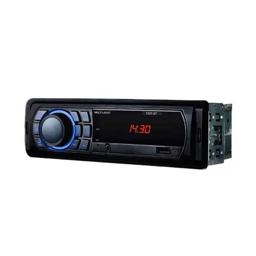 Rádio Auto. Multilaser P3344 Trip BT MP3/FM/USB/AUX 4x25W RMS