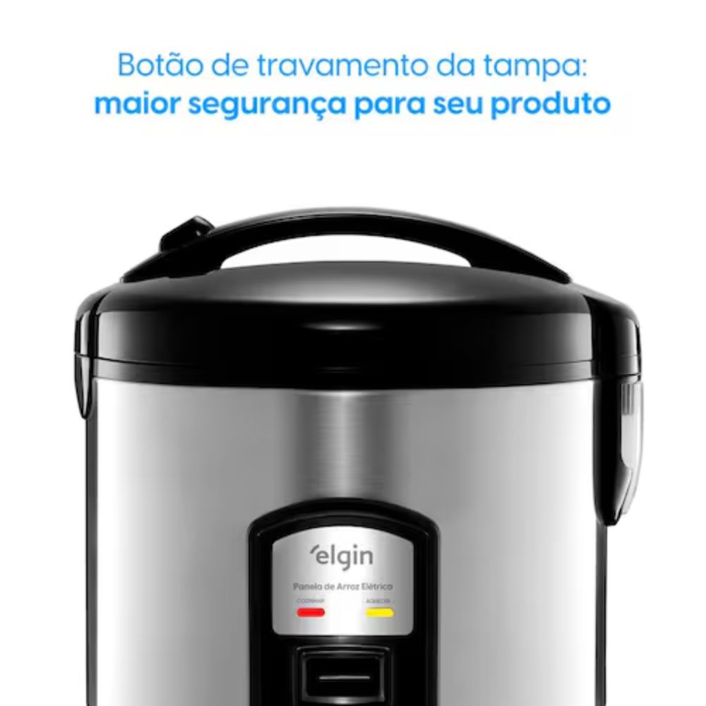Panela Elétrica de Arroz Elgin PAR30 10 Xícaras 1,8L 220V