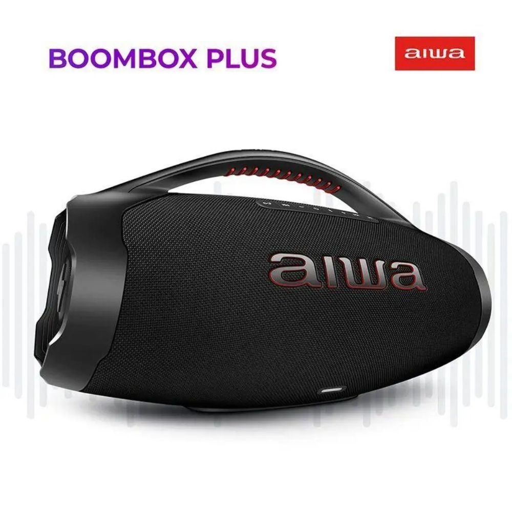 Caixa Boom Box Aiwa AWS-BBS-01-B Bivolt