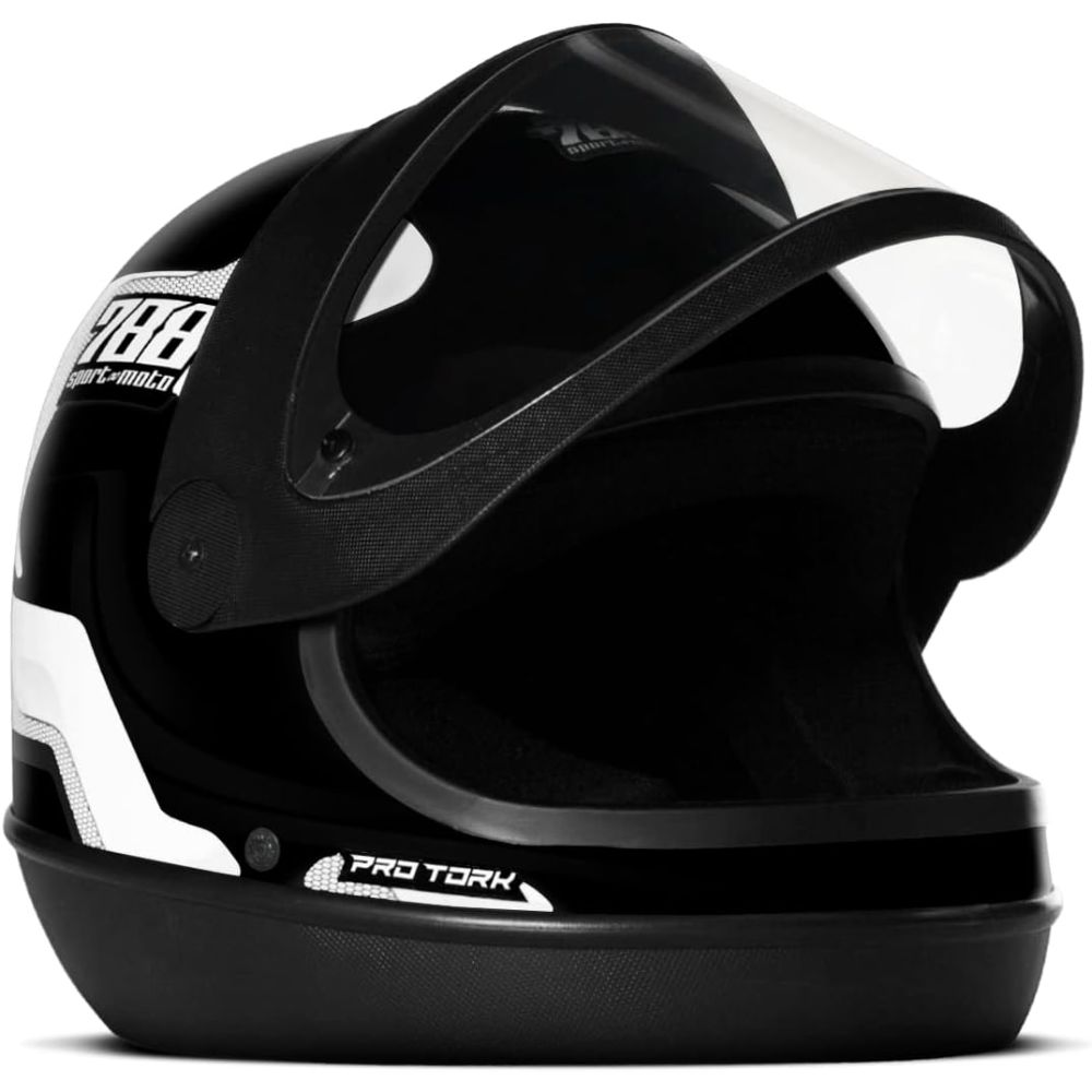 Capacete Pro Tork Sport Moto Branco
