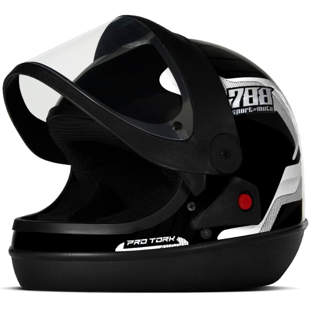 CAPACETE FECHADO PRO TORK SPORT MOTO 788 VARIEDADES DE CORES TAM. 60