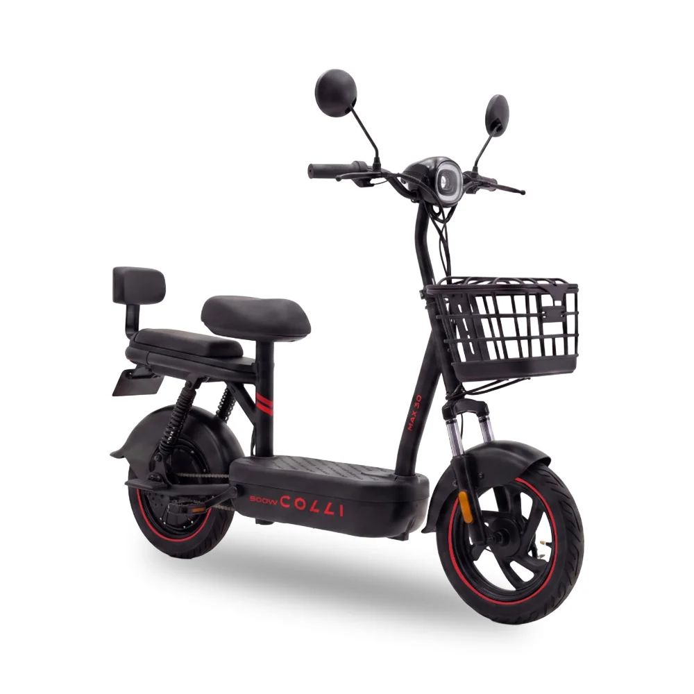 Bicicleta Elétrica Colli Way 3.0 500W - Preto