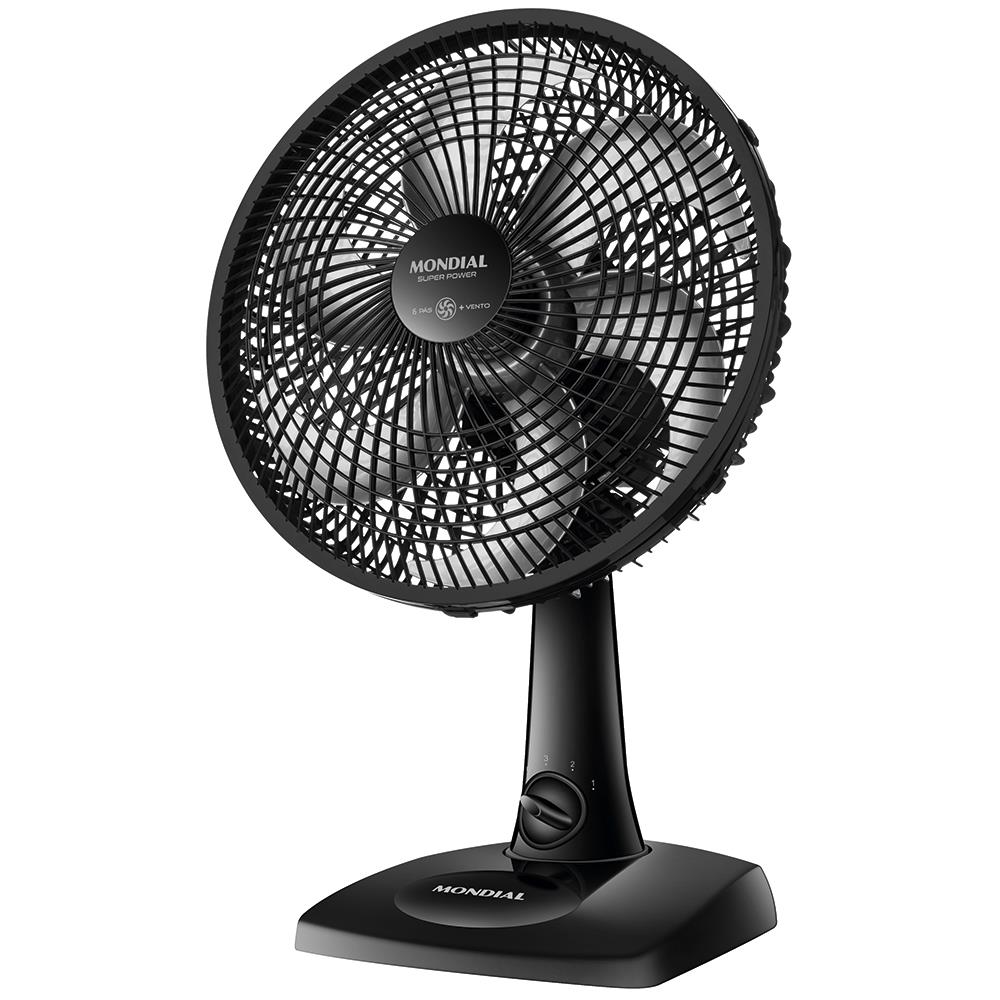 Ventilador Mondial 30cm Mesa Super Power Vsp-30-b 6 Pas 30w