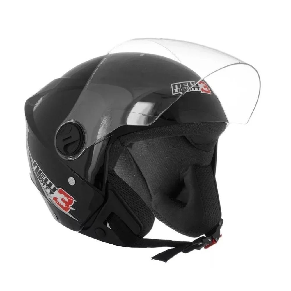 Capacete Protork Liberty 3 New Cap-489pt Tam 58 Preto