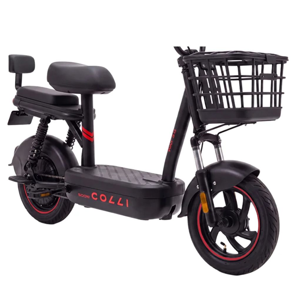 Bicicleta Elétrica Colli Way 3.0 500W - Preto