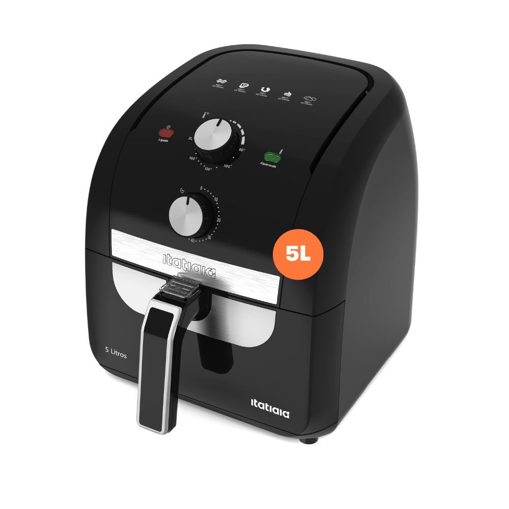 Fritadeira Air Fryer Itatiaia 5L