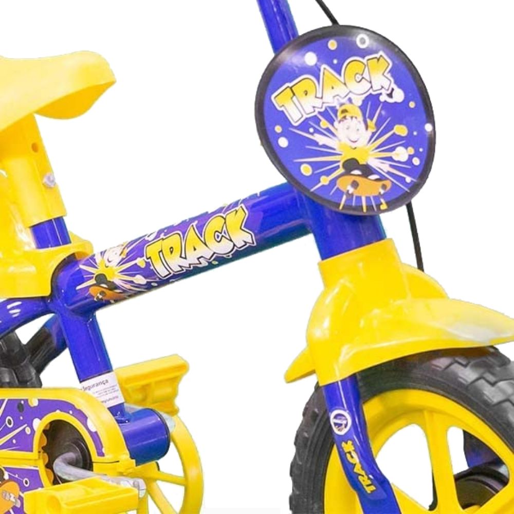 Bicicleta Infantil Track Bikes Arco Íris Aro 12 Azul