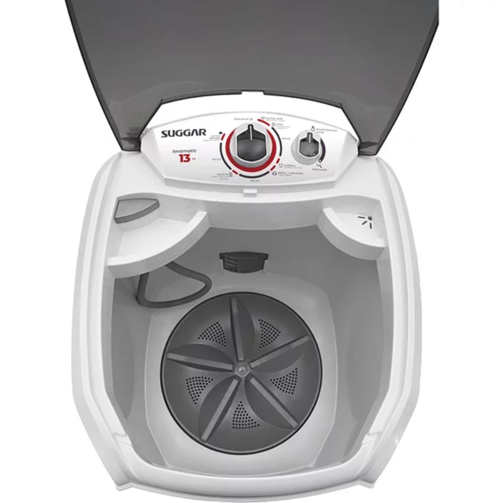Lavadora Suggar Lavamatic 13kg LC1322BR Branca 220V