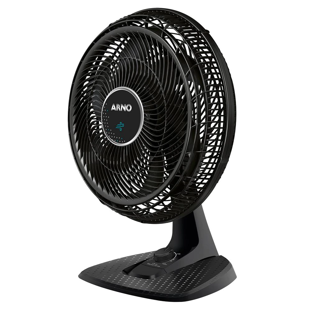Ventilador de Mesa Arno Ultra Silence Force VD40 40cm, 6 Pás, 220w - Preto