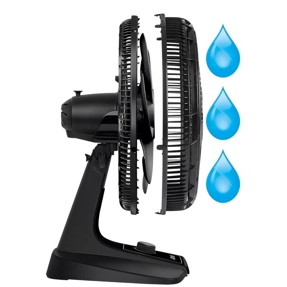 Ventilador Arno Turbo Force De Mesa 40cm VF49 220V