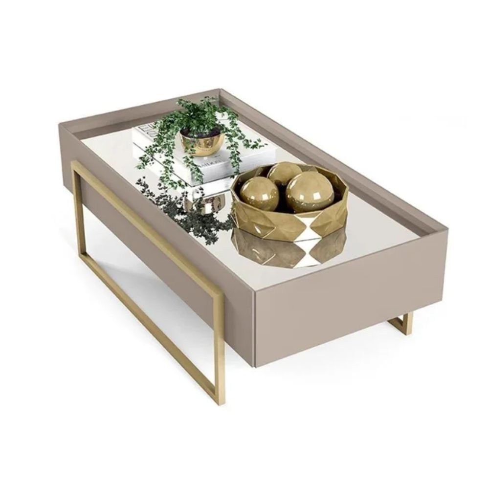 Mesa de Centro DJ Pilar Off White