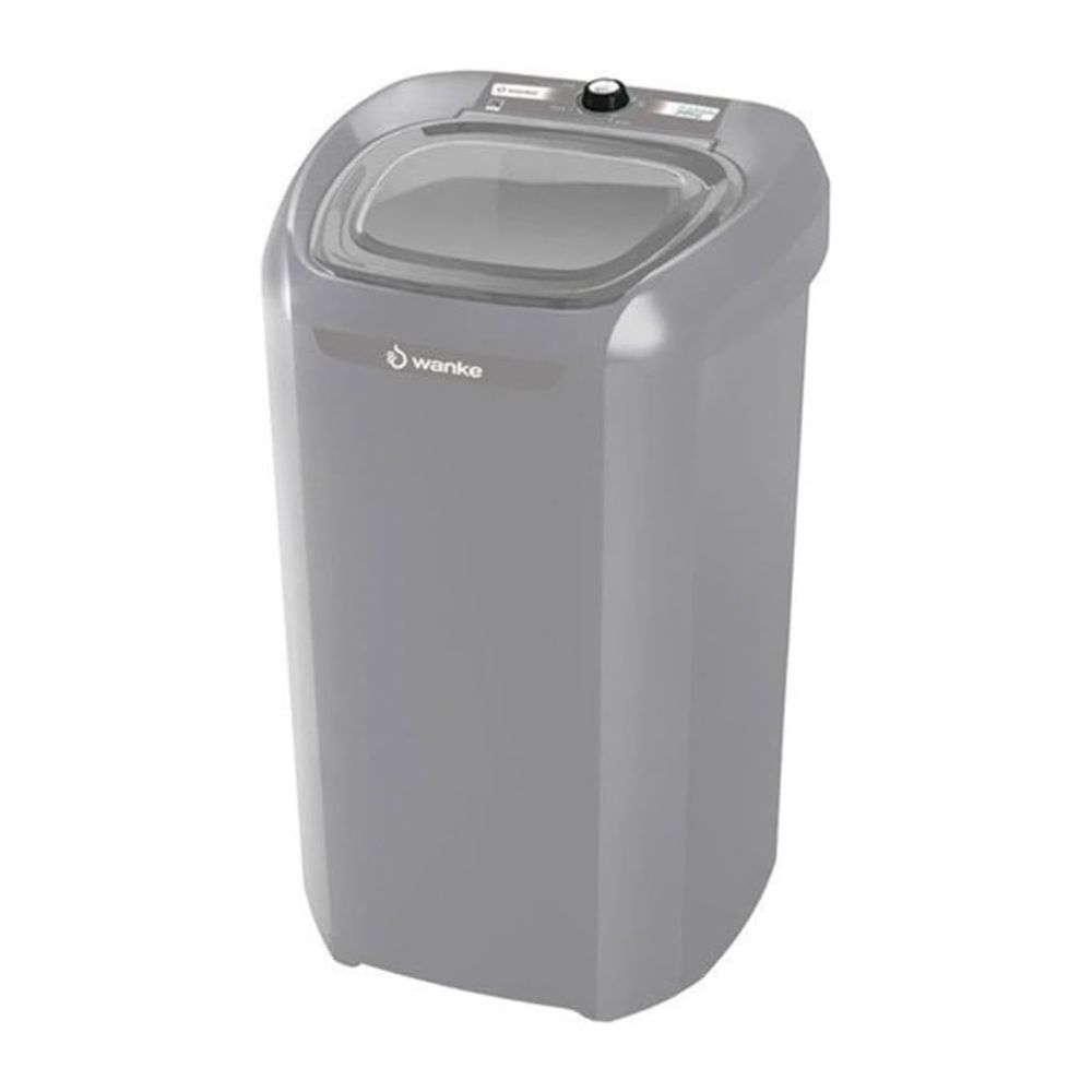 Lavadora de Roupas Wanke Premium 20kg Silver
