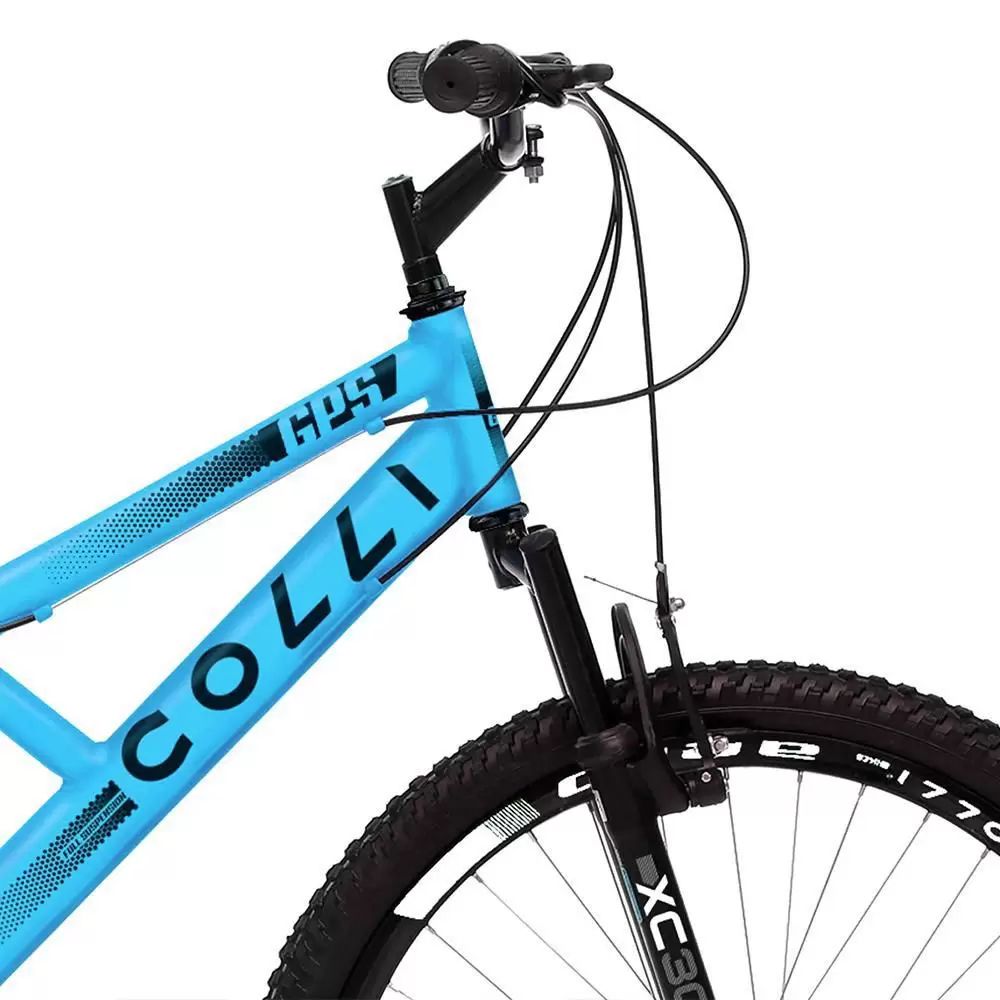 Bicicleta Colli GPS DP Aro 26 21M Azul champanhe