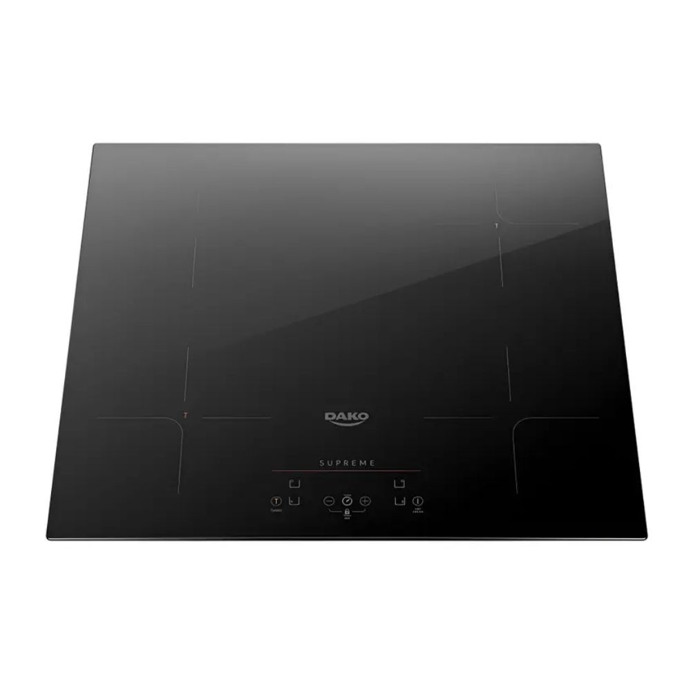 Cooktop Atlas Indução Dako Supreme 4 Bocas Preto