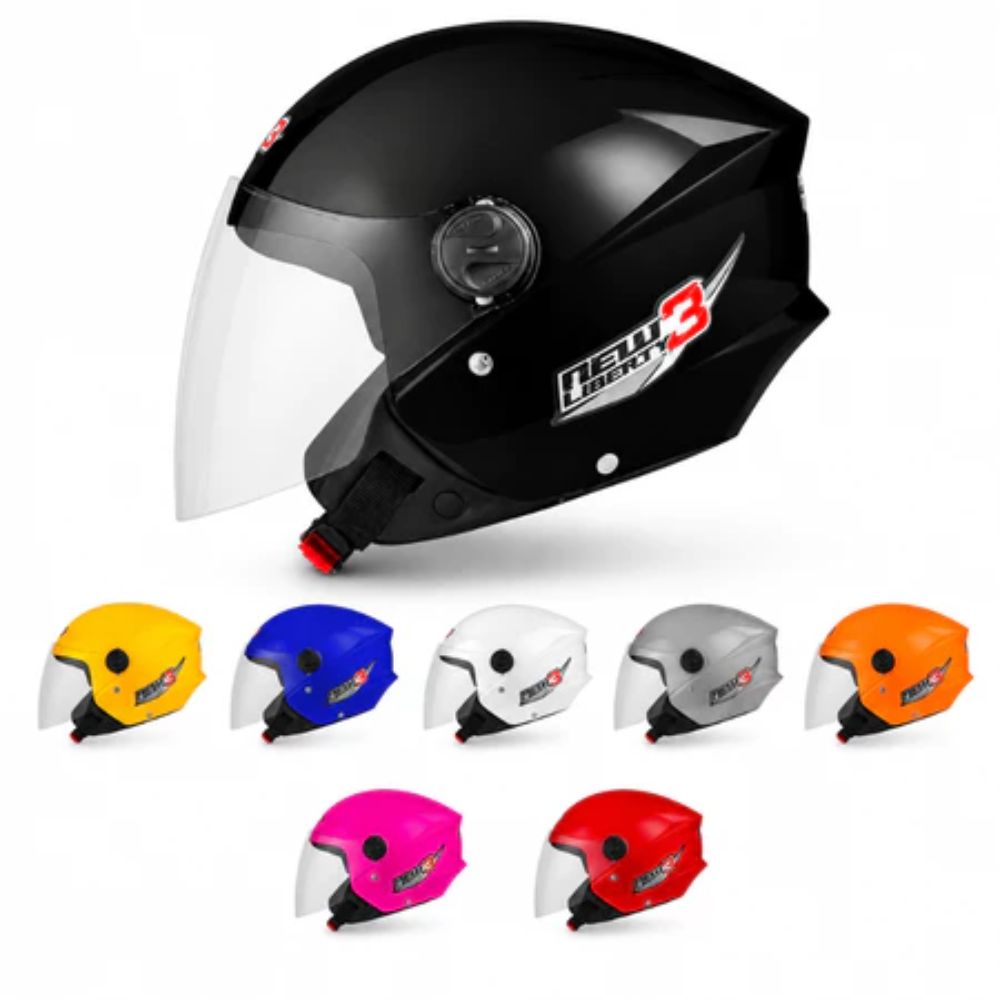 Capacete Moto Aberto Pro Tork New Liberty 3 Diversas Cores Tam 60