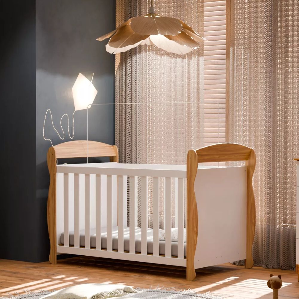 Berço Peroba Júnior P53 Branco Brilho