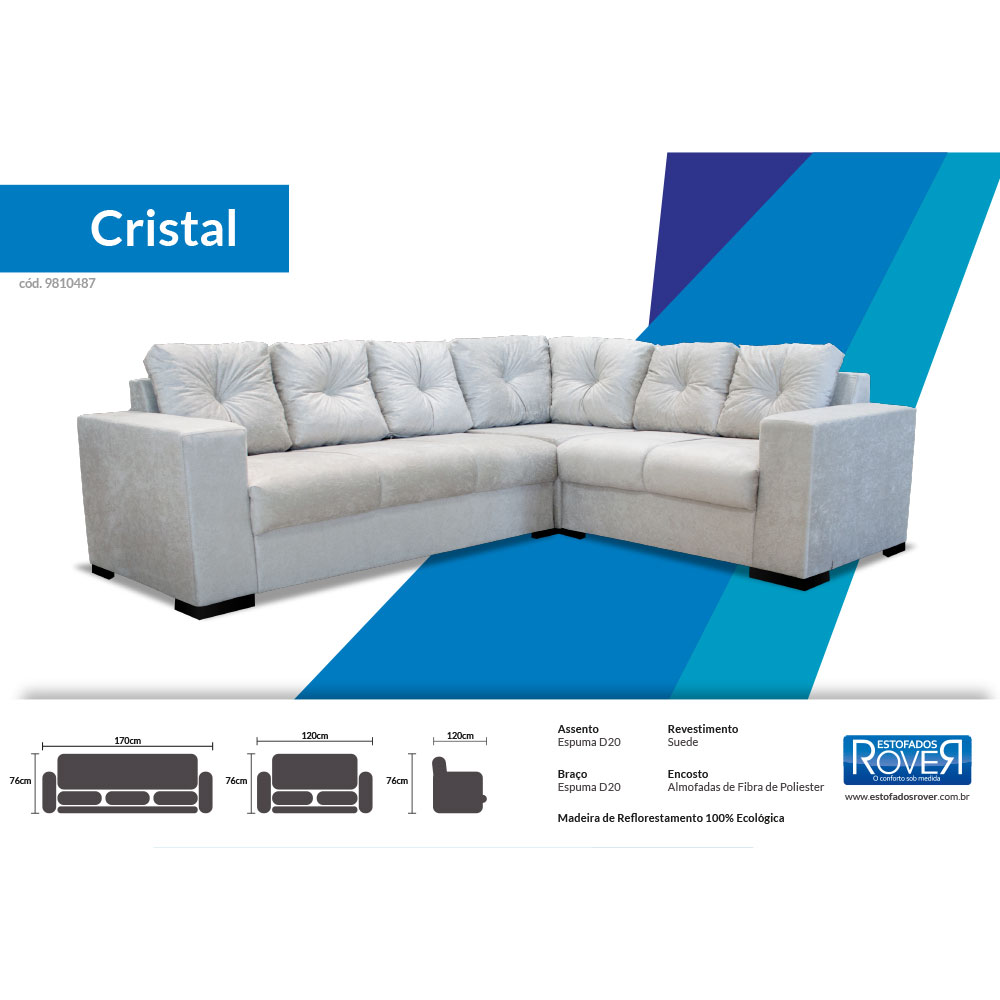 Estofado Rover Canto Cristal