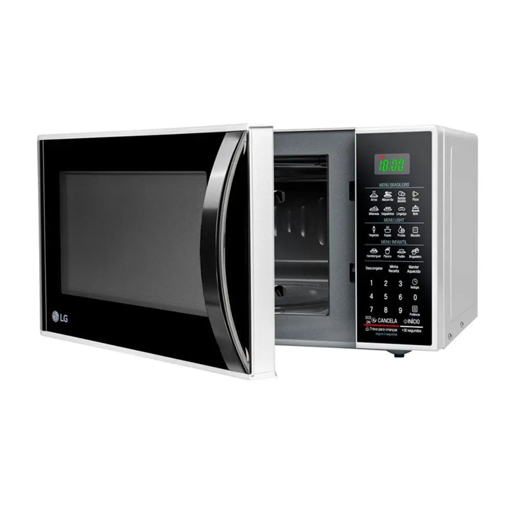 Microondas LG Easy Clean MS3091BCA 30 Litros 800W