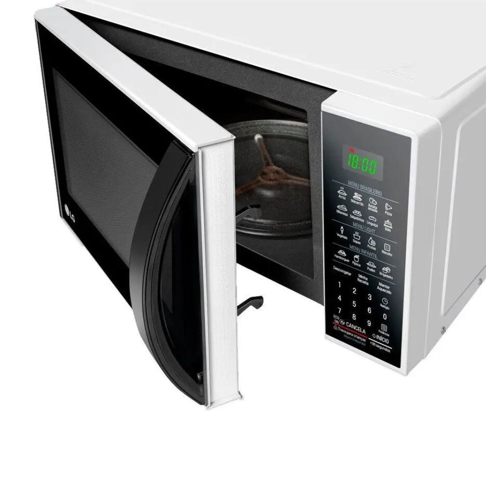 Microondas LG Easy Clean MS3091BCA 30 Litros 800W