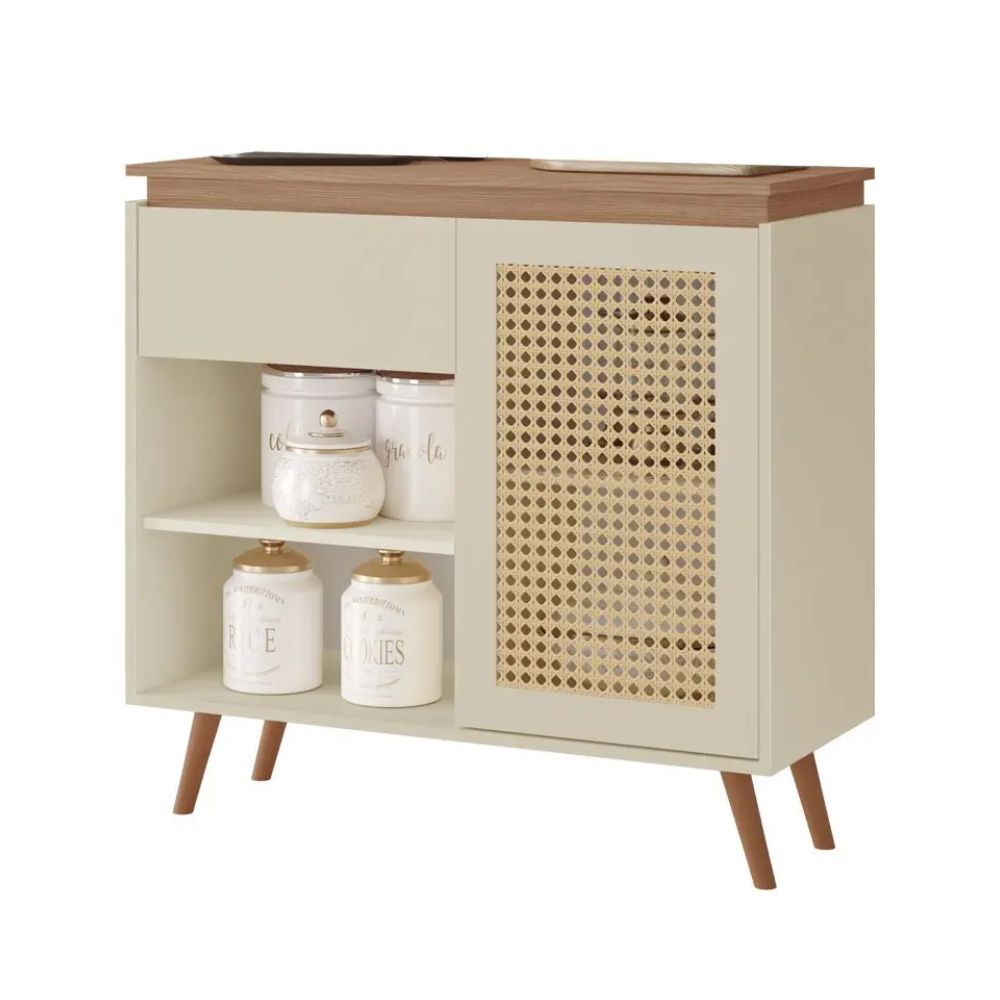 Buffet Tuboarte Bourbon Off White/Freijo