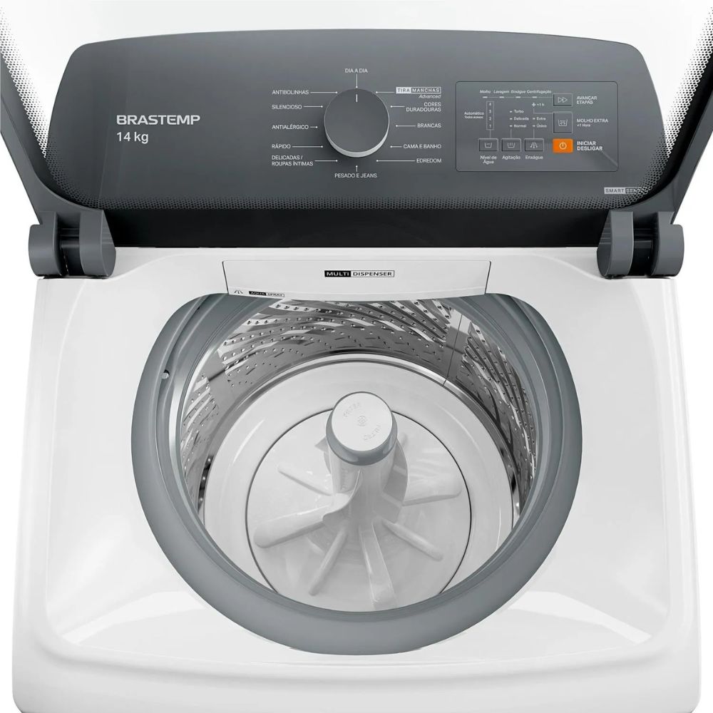 Lavadora de Roupas Brastemp 14kg BWJ14AB Branca