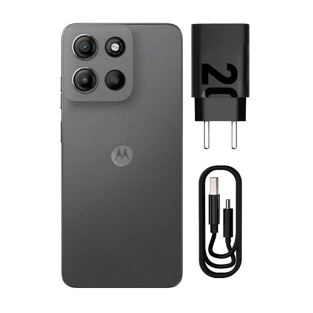 Smartphone Motorola G15 256GB 4GB + 8GB RAM Boost Grafite