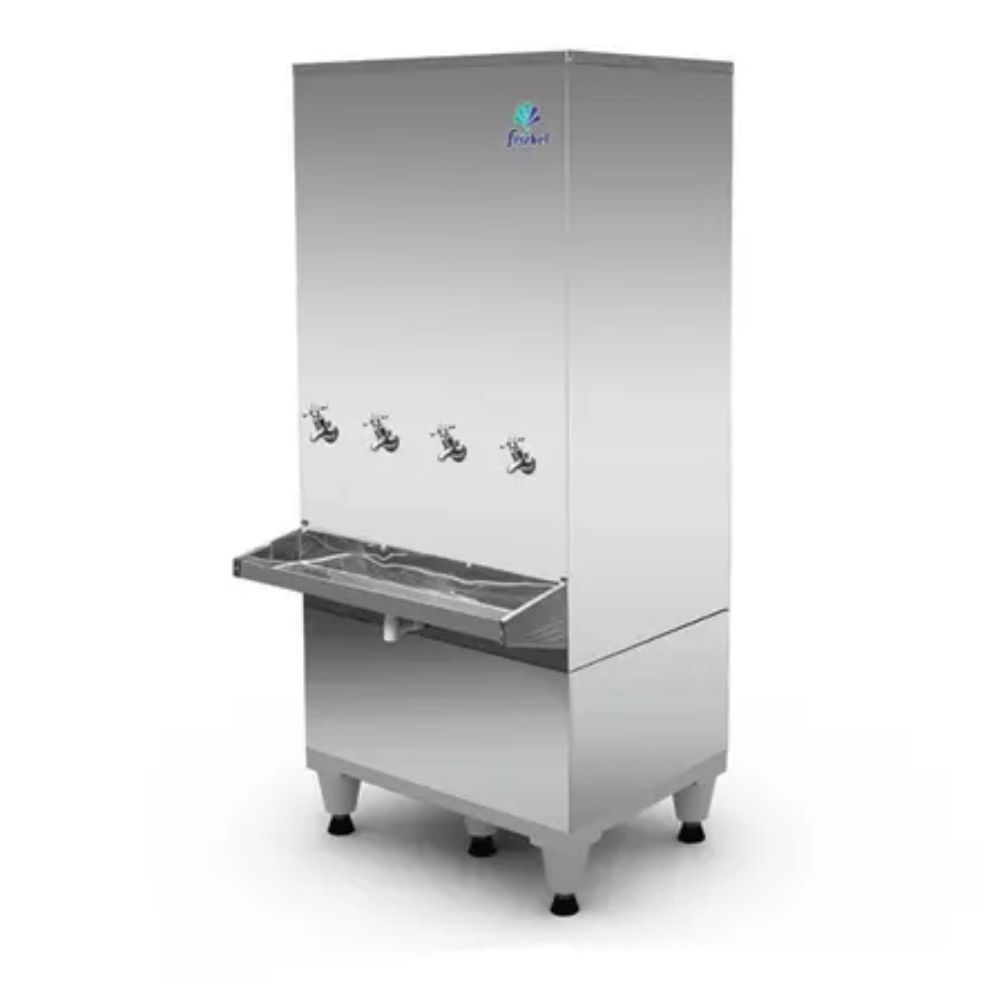 Bebedouro Frisbel Industrial 200 Litros 4 Torneiras