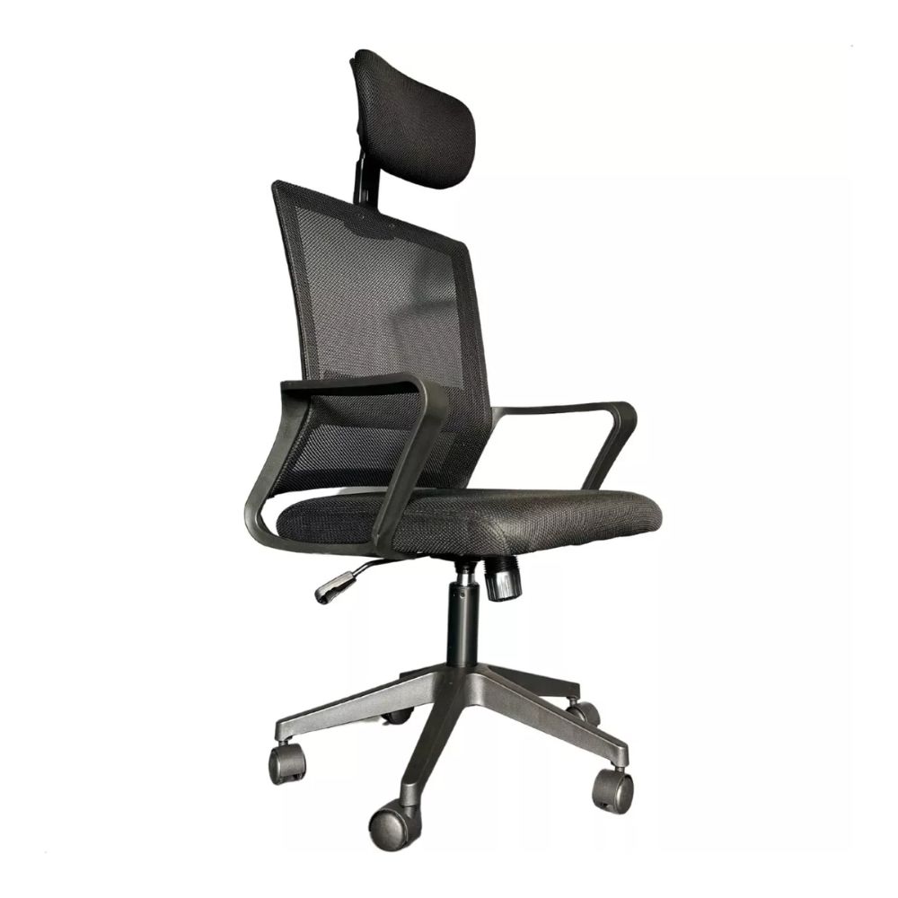 Cadeira De Escritório Presidente Tela Mesh Preto C320 Best