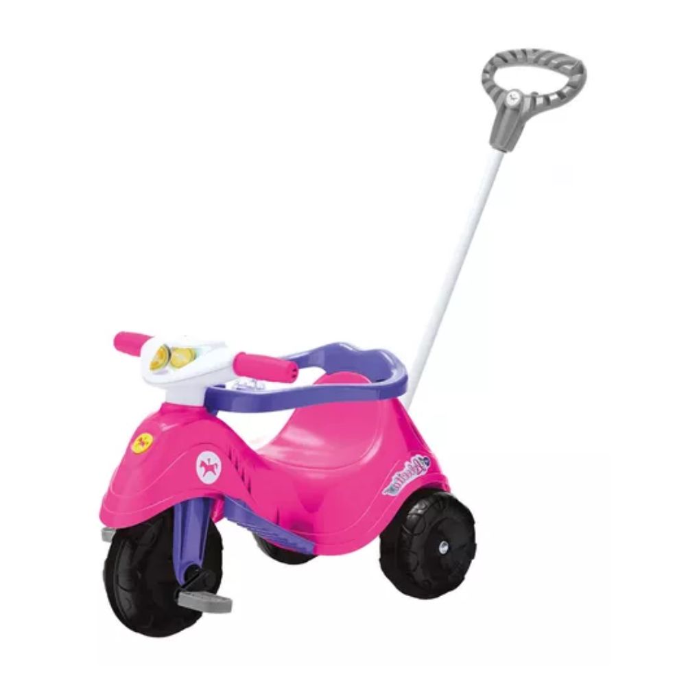Triciclo Infantil Lelecita Calesita Rosa