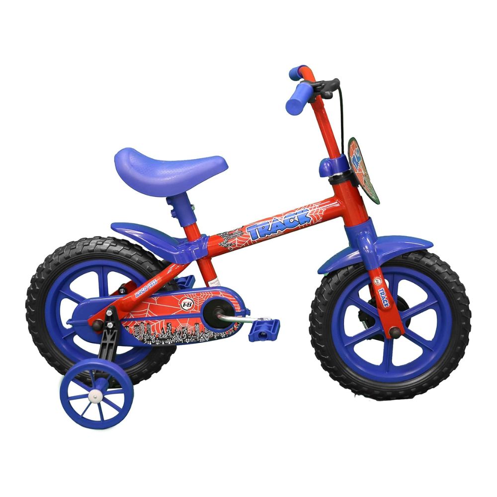 Bicicleta Track Aro 12 Vermelho/Azul