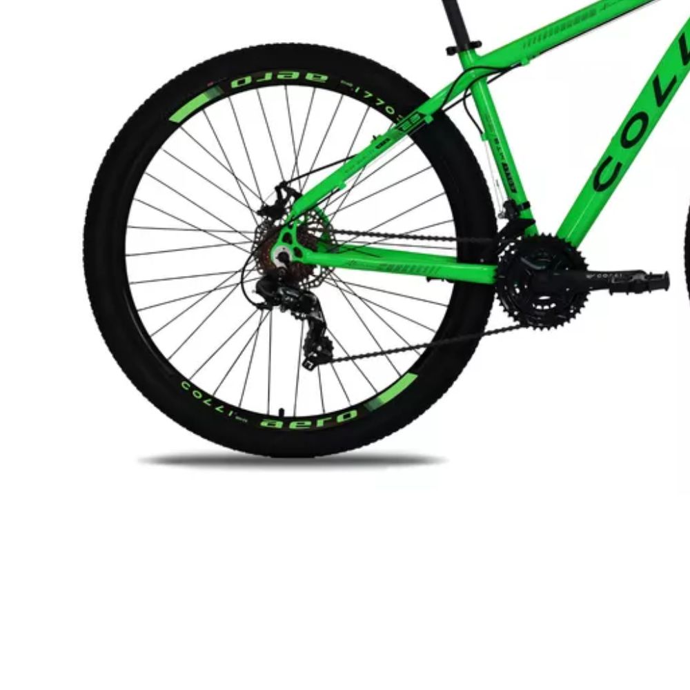 Bicicleta Colli Verde Neon Toronto Aluminio Aro 29 Disco-shimano 21M