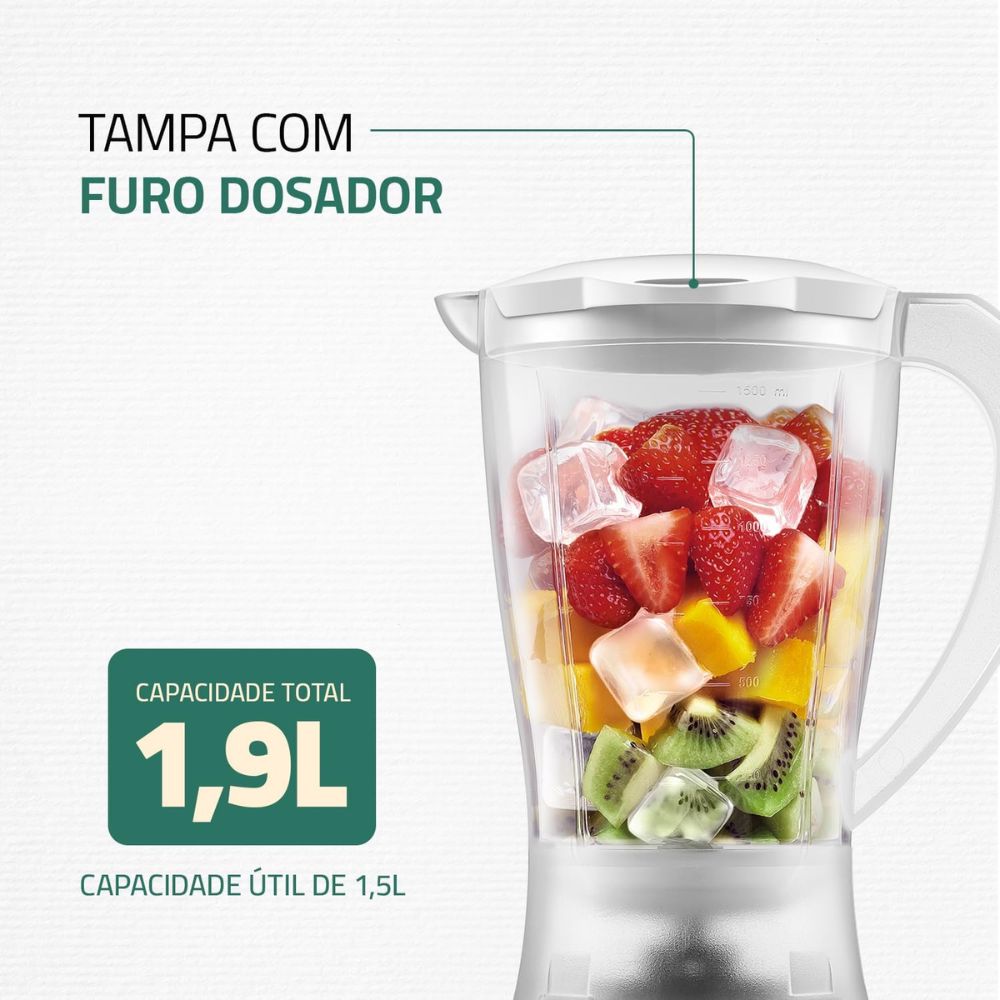 Liquidificador Mondial L-550 Branco