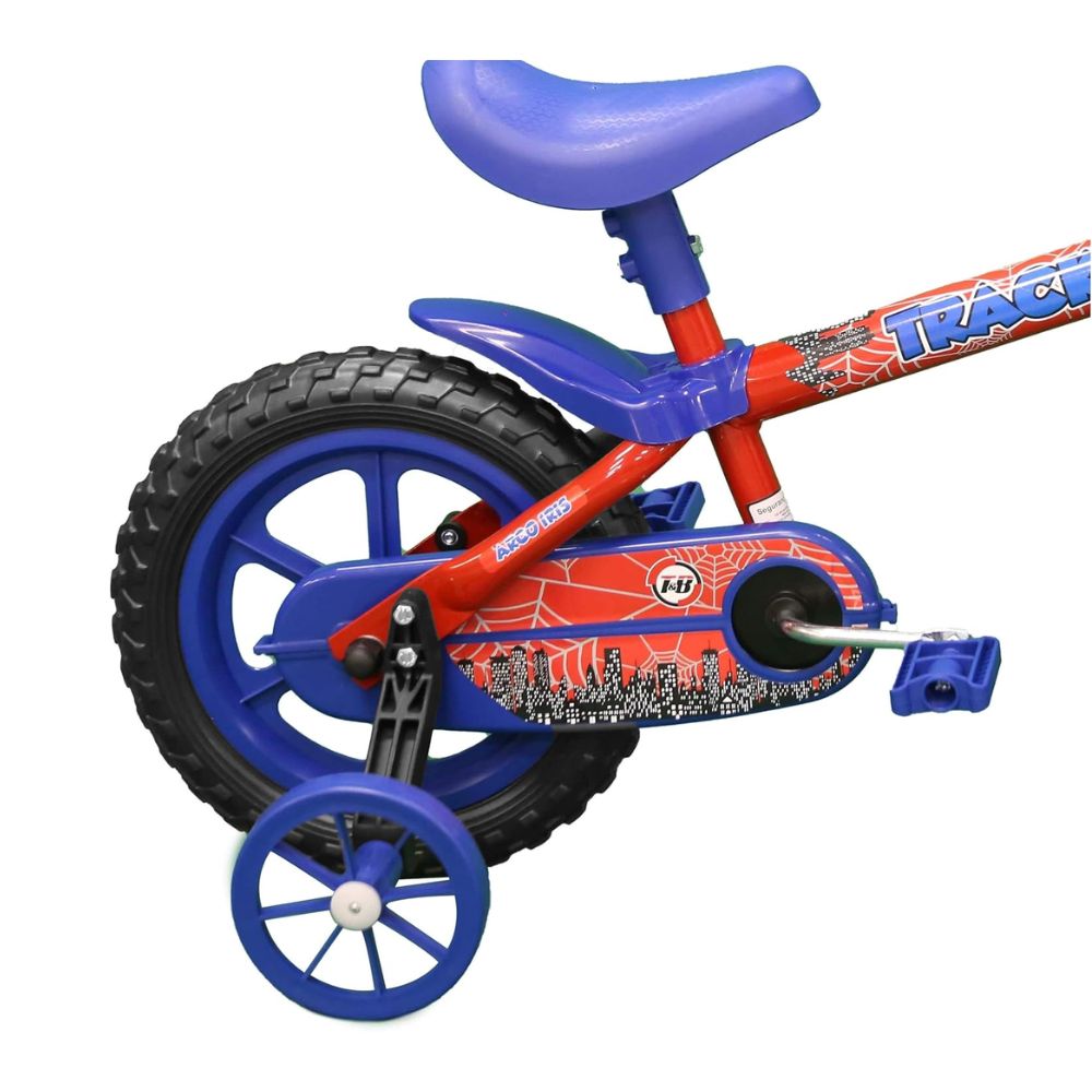Bicicleta Track Aro 12 Vermelho/Azul