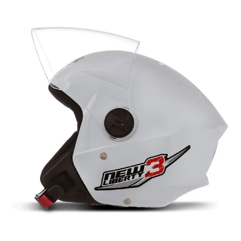 Capacete Protork Liberty 3 New CAP-489BC Tamanho 58 Branco