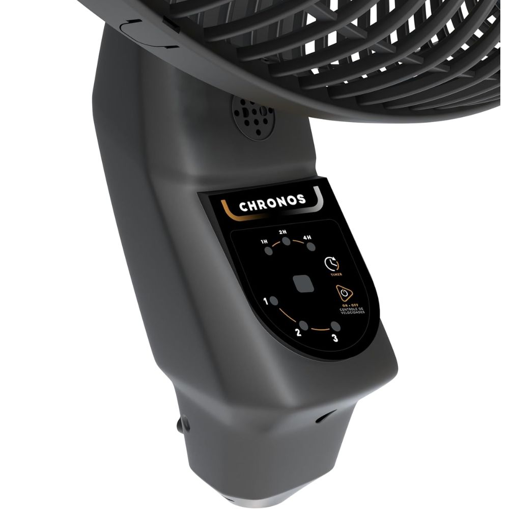 Ventilador de Coluna Mallory Chronos Preto/Grafite