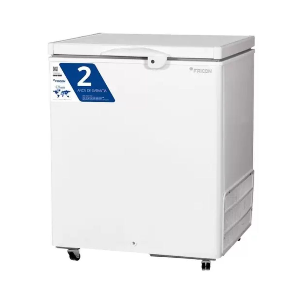 Freezer Fricon HCED 216 Litros 1 Tampa Chapa  Branco