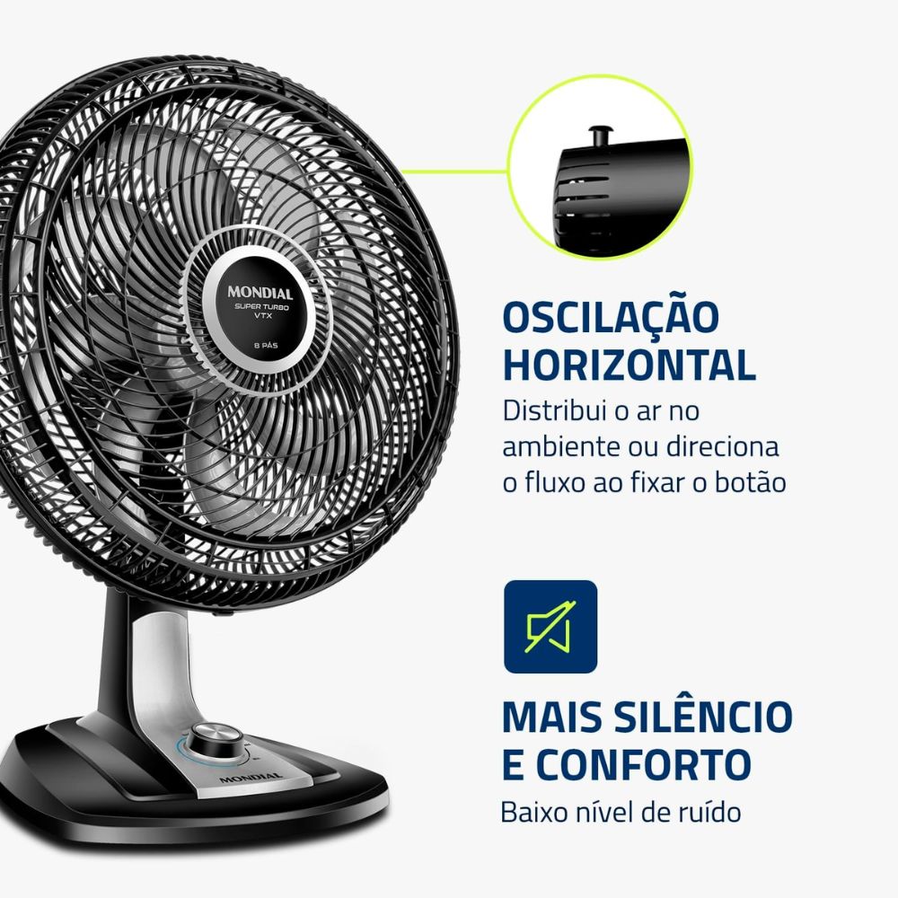 Ventilador Arno Silêncio Force 40 Cm VF40