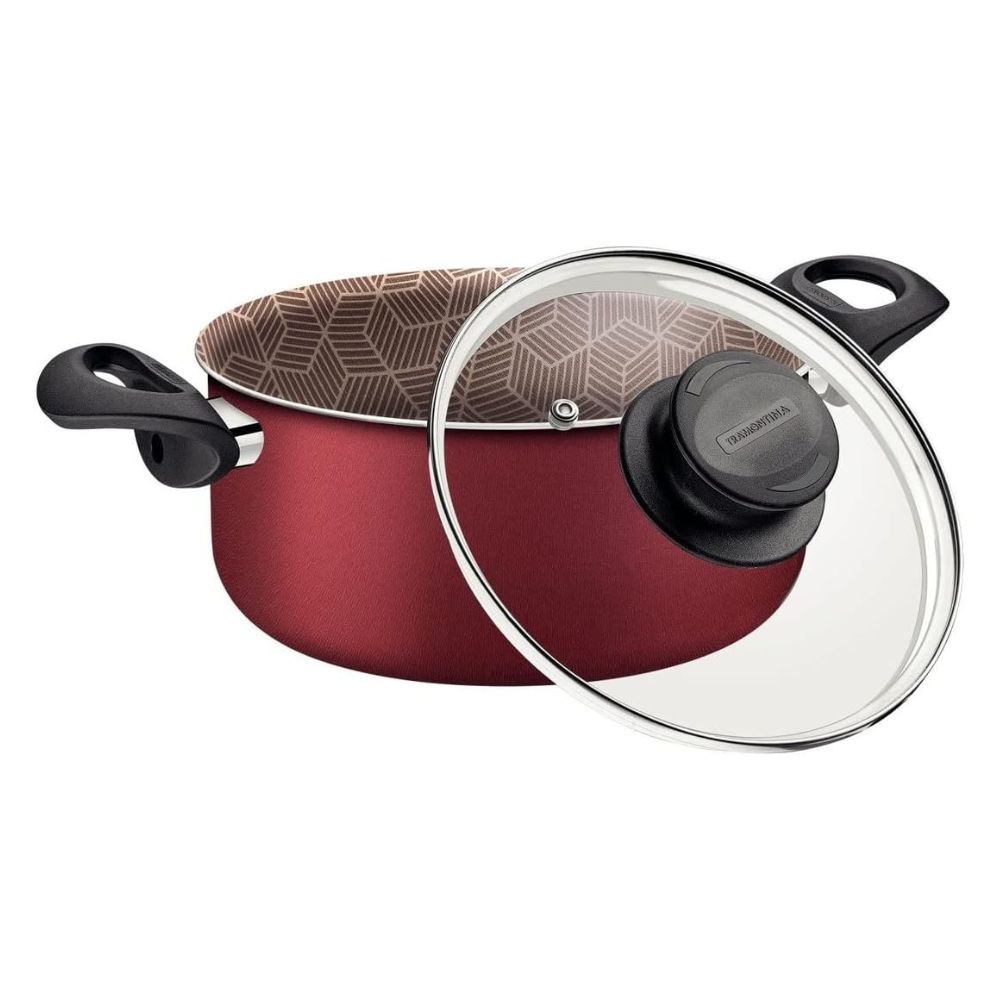 Cacarola Tramontina 24cm 4,9 Litros Paris Vermelho 28524724