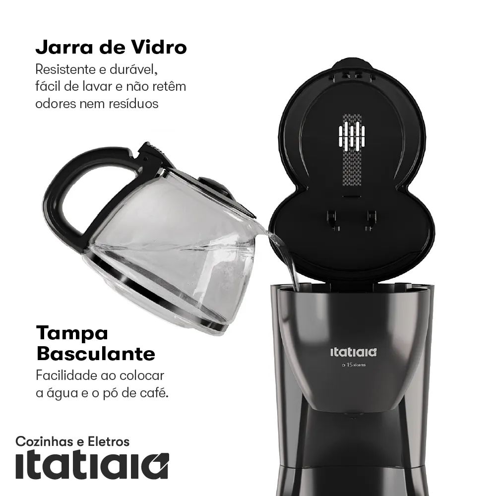 Cafeteira Elétrica Itatiaia 220V– 30 Xícaras