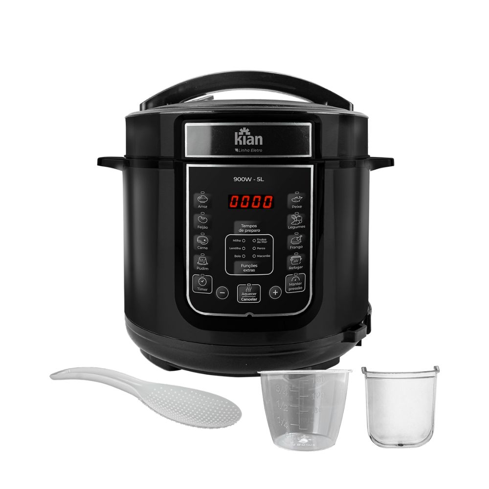 Panela de Pressão Elétrica 5 Litros Kian PPE-101