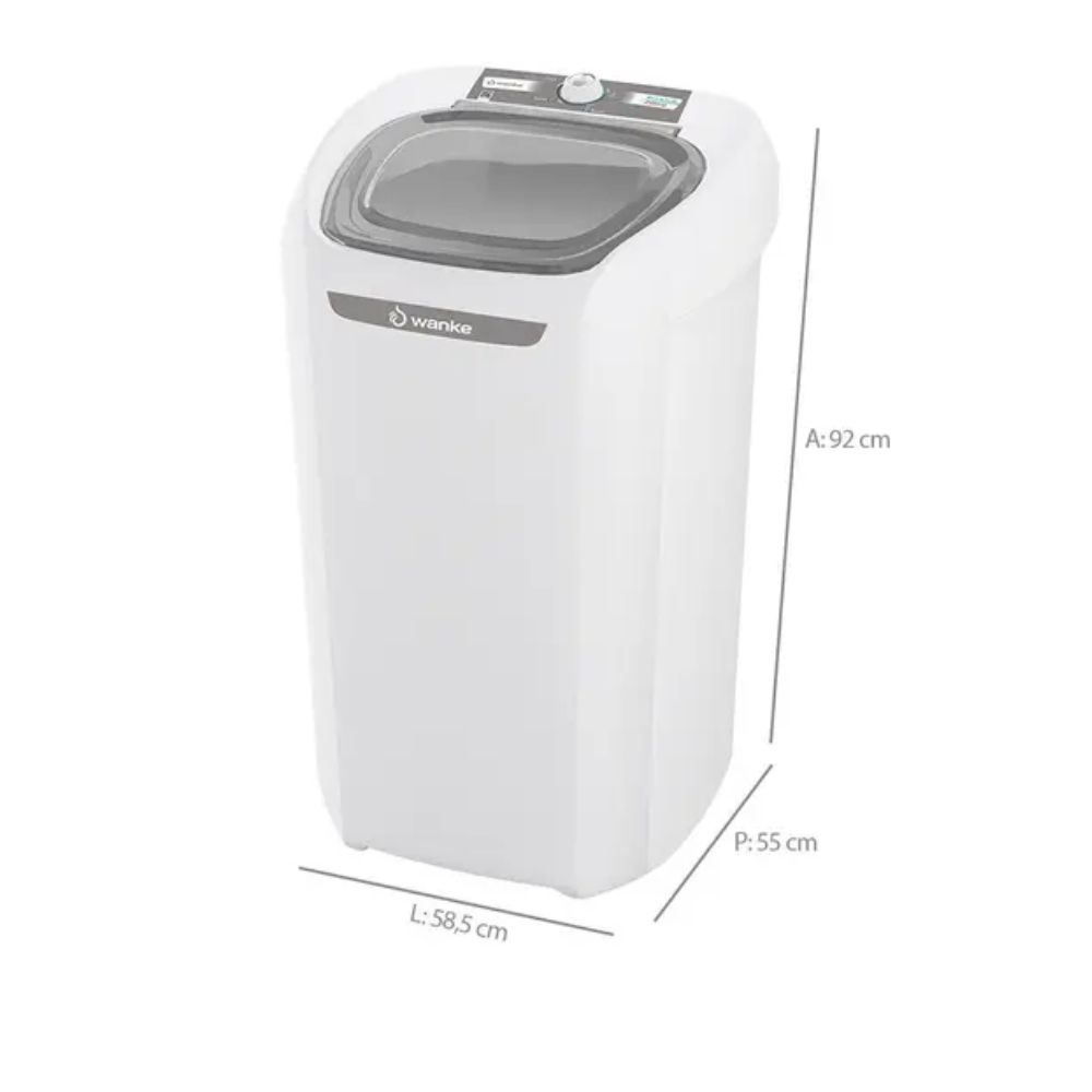 Lavadora Wanke Premium LWBE201T 20kg Branca