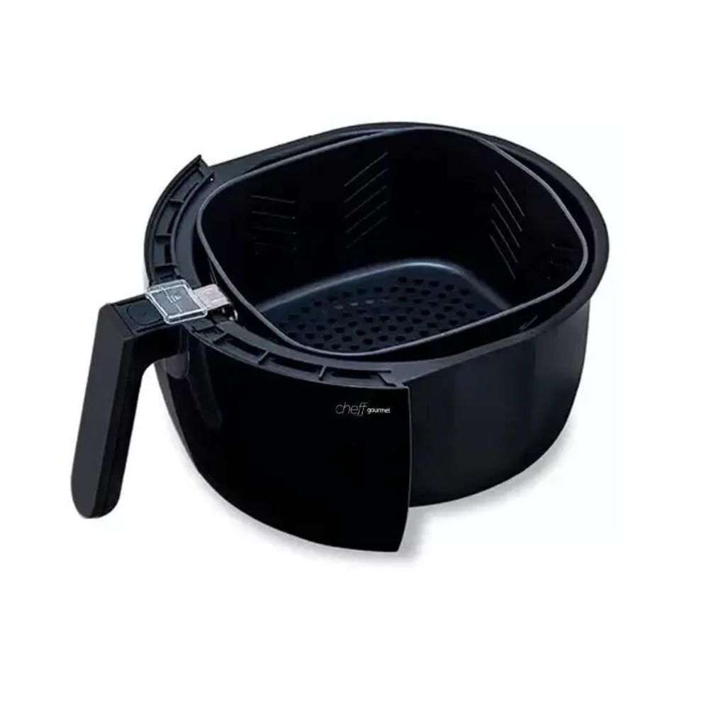 Fritadeira Sem Óleo Air fryer EOS Chef Gourmet 4 Litros Preto EAF40P 220V