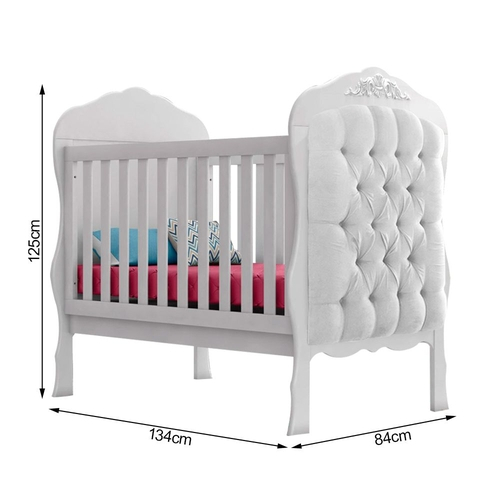 Berço Americano Inocência Batrol Branco 3019