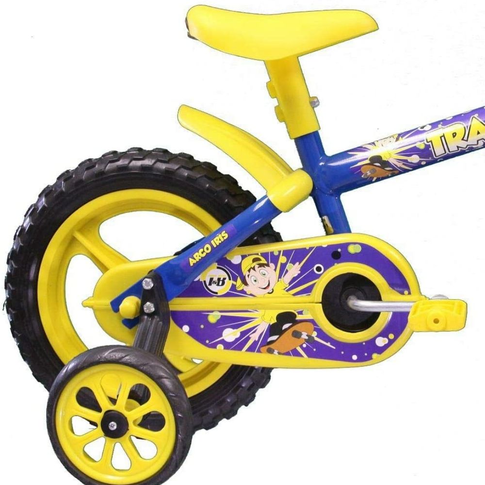 Bicicleta Infantil Track Bikes Arco Íris Aro 12 Azul