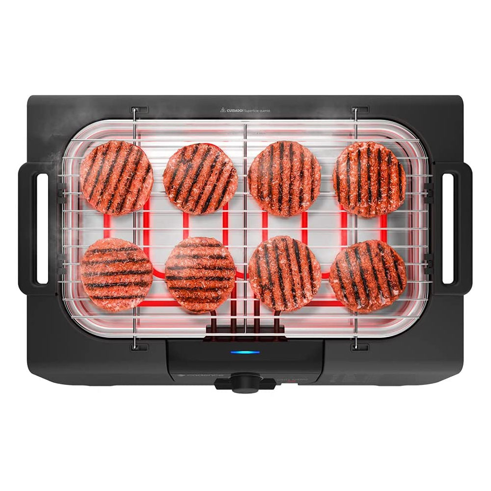 Churrasqueira Elétrica Grill Candece GLR860 Preta 220v