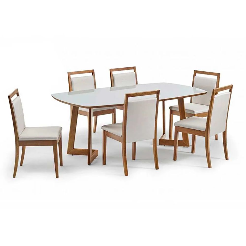 Mesa de Jantar Herval MH5346 170x110 Off White