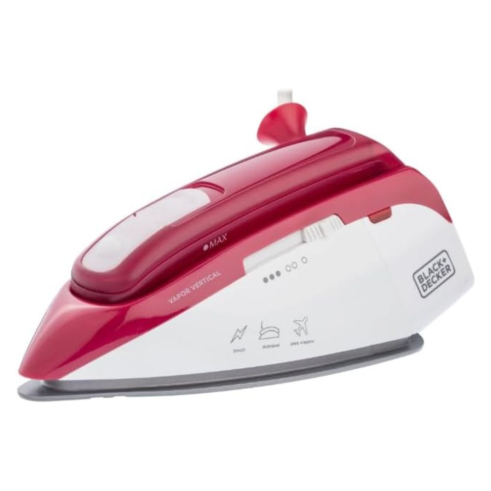 Ferro de Passar a Vapor Portátil Black+Decker FXVG1BR 220V