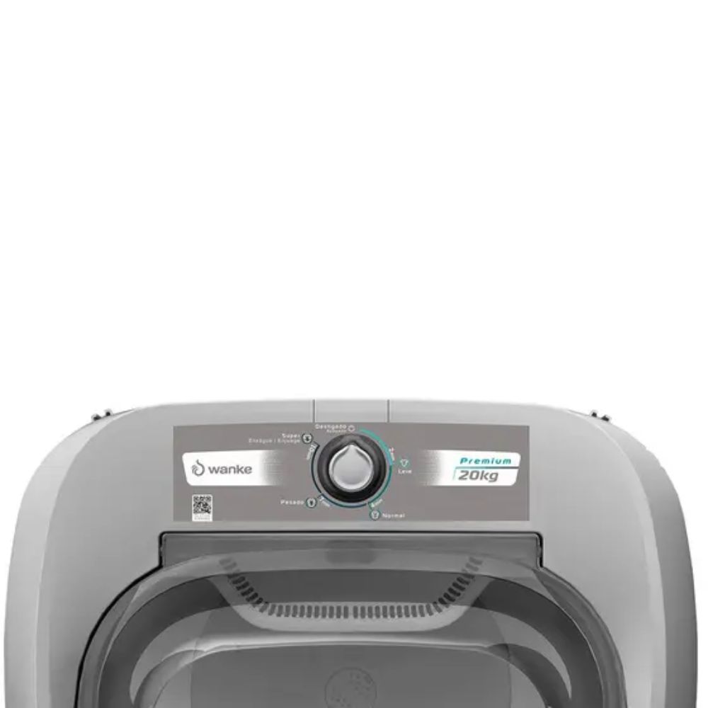 Lavadora Wanke Premium LWBE201T 20kg Silver