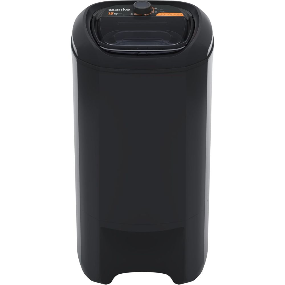 Centrífuga de Roupas Wanke Premium Plus 15kg Preta